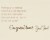 American Greetings #58 Wedding Card (Happy Newlyweds) Perspective: right