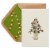 Papyrus Christmas Card (Christmas Tree with Pom Poms) Perspective: right