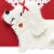 Papyrus Valentine's Day Greeting Card (White Fur Dog with Letter) Perspective: right