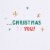 American Greetings #58 Christmas Card (Merry Merry Merry) Perspective: right