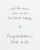 American Greetings Bridal Shower Card (Amazing Woman) Perspective: right