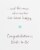 American Greetings Bridal Shower Card (Amazing Woman) Perspective: right
