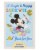 American Greetings Mickey Mouse Easter Greeting Card with Foil Perspective: right
