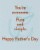 American Greetings #61 Father's Day Card (Anchor) Perspective: right