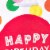 American Greetings Medium Gift Bag - Happy Birthday Balloon (#6) Perspective: right