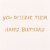 American Greetings Birthday Card - All The Best Things (#50) Perspective: right