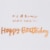 American Greetings Birthday Card - Celebrating You (#23) Perspective: right