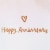 American Greetings Anniversary Card - Love You (#22) Perspective: right