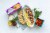 Milton's Craft Bakers Organic Multi Grain Gourmet Crackers Perspective: right