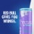 Red Bull Spring Edition Sugarfree Energy Drink Grapefruit Can Perspective: right