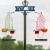 MEKKAPRO Leaf Oriole Bird Feeder, Dual Jelly Orange Feed, Fits Clementine Nectar (Coral Red) Perspective: right