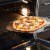 Chef Pomodoro 15 Round Pizza Stone, Glazed Natural Stone for Baking Ovens and Grills Perspective: right