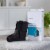 McKesson Black Ankle Brace Large 13-14 Ankle Circumf. Lace-Up for the Foot 155-81-97047 Perspective: right