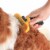 PET Short Hair Brush Removal DeShedding Grooming Tool for Large Small Dog Cat Perspective: right
