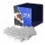 AGPtEK 100pcs LED Tealight Candles Battery Operated Flameless Steady Amber Yellow Perspective: right