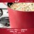Ninja Foodi NeverStick Vivid Oven Safe 8 Piece Pots & Pans Cookware Set, Crimson Perspective: right