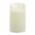 Sterno Home iFlicker Flameless LED Wax Pillar Candle - Cream Perspective: right