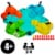 Hasbro Hungry Hungry Hippos Game Perspective: right