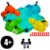 Hasbro® Hungry Hungry Hippos® Game Perspective: right