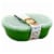 Preserve Square Food Storage Container Sandwich 2-pack - Apple Green Perspective: right