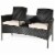 Slickblue Modern Patio Conversation Set with Built-in Coffee Table and Cushions Perspective: right