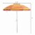 Slickblue 6.5 Feet Beach Umbrella with Sun Shade and Carry Bag without Weight Base Perspective: right