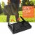 Portable BBQ Grill Foldable Charcoal Grill Lightweight Smoker Grill Perspective: right
