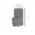 Command™ Small Stainless Steel Metal Hooks Perspective: right