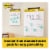 Post-it Easel 15x18 Pads Super Sticky Self Stick Easel Pads - White Perspective: right
