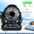 Keanu Solar Power Portable Fan Speaker Perspective: right