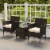 Slickblue 3 Piece Patio Conversation Set Cushioned Seats Glass Top Table for Outdoors Perspective: right