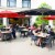 Yescom 13FT Large Outdoor Patio Umbrella UV30+ Wood 8 Rib Pole for Table Beach Yard Garden Perspective: right