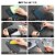 5' x 100' 4D Carbon Fiber Vinyl Wrap Rolls for Vehicle Motorcycle Sticker Black Perspective: right