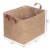 uxcell Fabric Storage Organizer Cube Bin with Handles Perspective: right