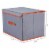 uxcell Collapsible Storage Basket Closet Clothes Organizer Perspective: right