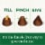 GREENIES PILL POCKETS Hickory Smoke Flavor for Dogs Capsule Size Natural Soft Dog Treats Perspective: right