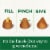 GREENIES PILL POCKETS Chicken Flavor Capsule Size Natural Dog Treats Perspective: right