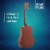 Hola! Music 36 Inch Beginner Acoustic Guitar Set for Kids Ages 8 to 12, Natural Perspective: right