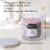 Tuscany Candle™ Lilac Petal Premium Satin Wax Jar Candle Perspective: right
