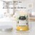 Tuscany Jar Candle Triple Pour White Jasmine Perspective: right