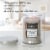 Tuscany™ Jar Candle Mahogany Suede Perspective: right