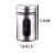 Kitcheniva Stainless Steel Salt And Pepper Shakers Set of 2 Perspective: right