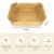 Kitcheniva Disposable Paper Air Fryer Liners 200 Pcs Perspective: right