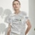Pana Cotton Shortsleeve Shirt, White Crewneck, Regular Fit, Celebrate Breadfruit & Friendship Perspective: right