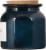 Foundry Candle Co. Ocean Lilies Soy Wax Candle - Navy Blue Perspective: right