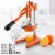 Zulay Kitchen Heavy Duty Citrus Juicer - Orange Perspective: right