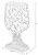 Vintage Decorative Wooden Metal Goblet Shaped Freestanding Wine Rack with Cork Holder Perspective: right