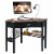 Costway Corner Computer Desk Laptop Writing Table Wood Workstation Home Office Furniture Coff Perspective: right