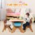 Children Kids Activity Table Chair Set Play Set Furniture W/Storage Perspective: right