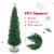 Gymax  5' Christmas Tree PVC Artificial Holiday Decor Slim Pencil Tree Metal Stand Perspective: right